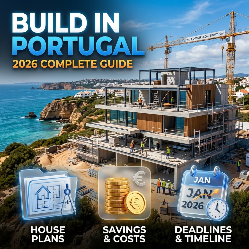 Guia Completo para Construir Casa em Portugal em 2026: Do Terreno à Chave na Mão